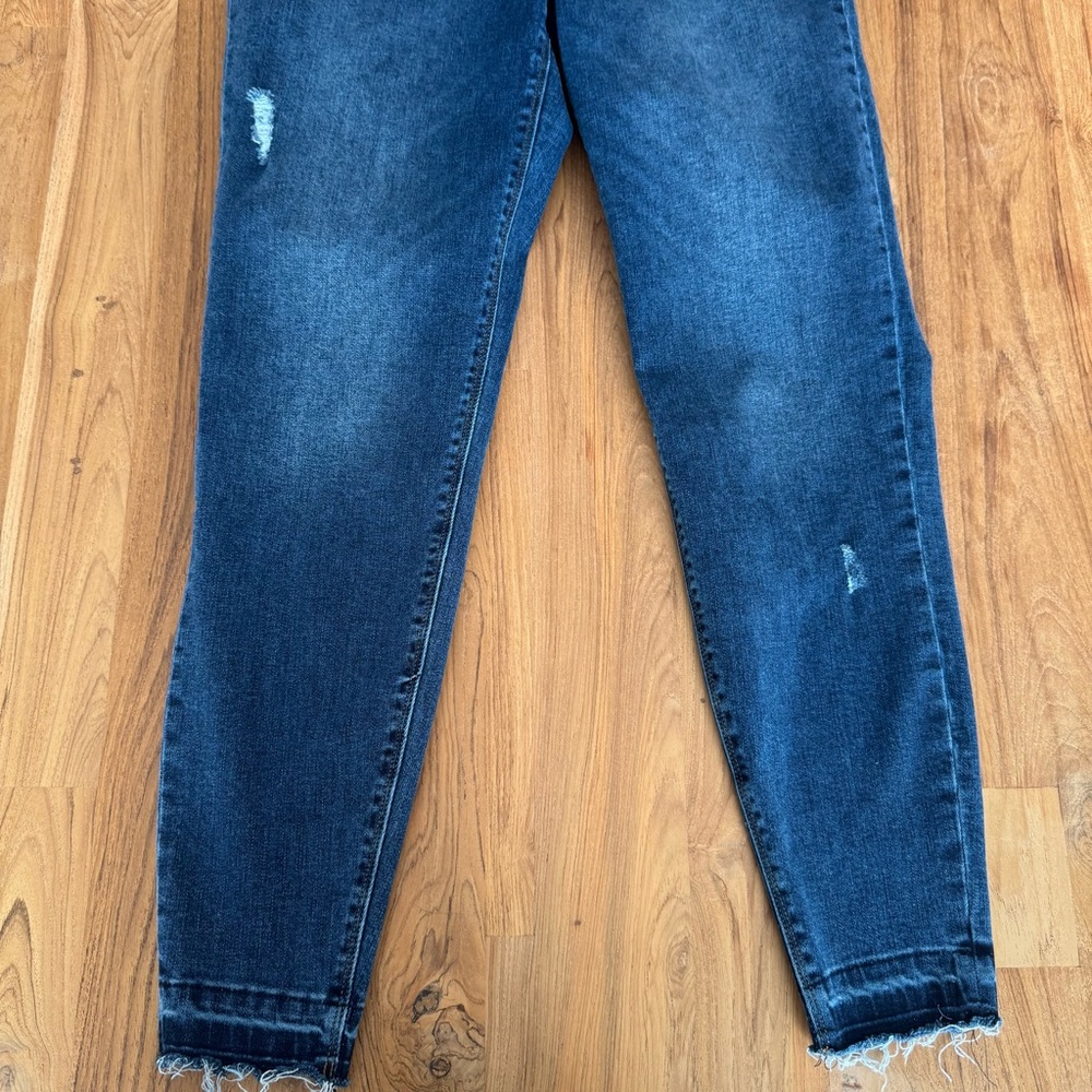 SPANX Dark Wash Blue Jeggings - Picture 7 of 15